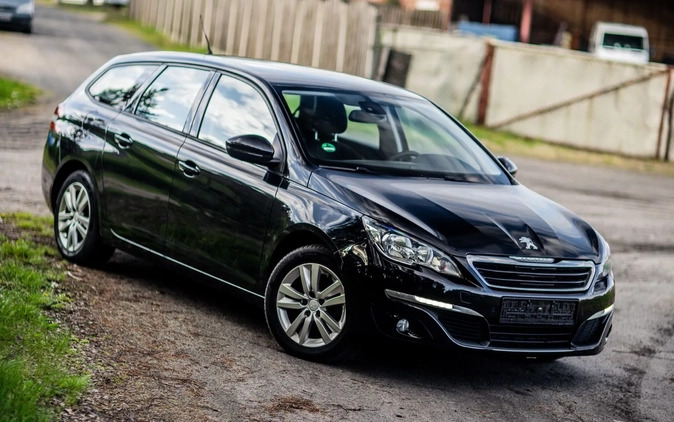 Peugeot 308 cena 27900 przebieg: 151284, rok produkcji 2014 z Czersk małe 704